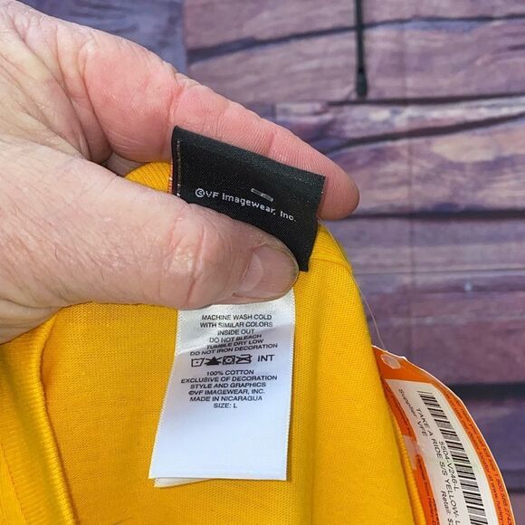 Men’s vintage NWT HD short sleeve tee size L - Picture 10 of 11